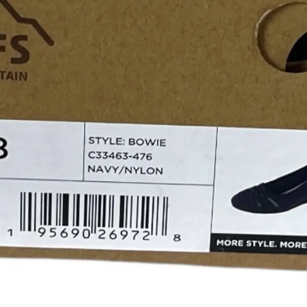 Cliffs New Bowie Wedge Slip On Non Slip Sole Round Toe Navy Blue Women’s Size 8M